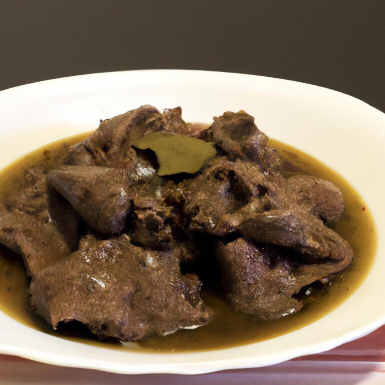 Dušené hovězí na víně