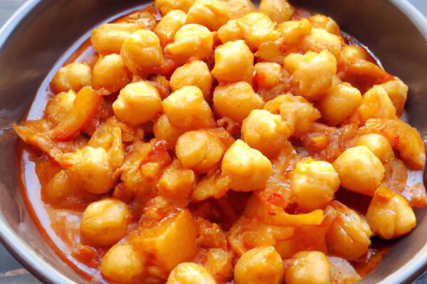 Pikantní kari z cizrny