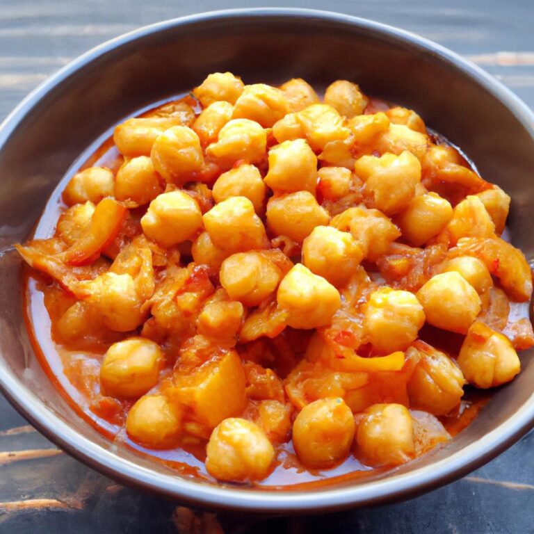 Pikantní kari z cizrny