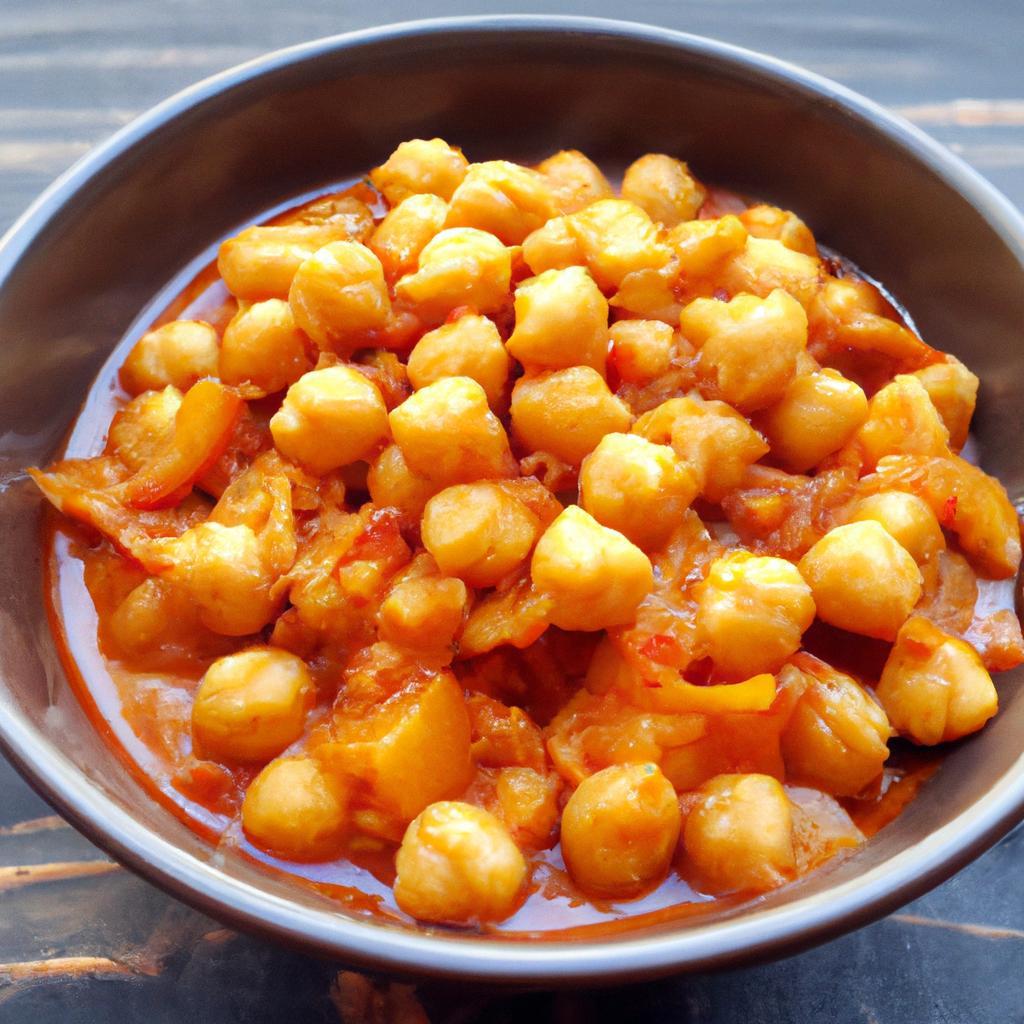 Pikantní kari z cizrny