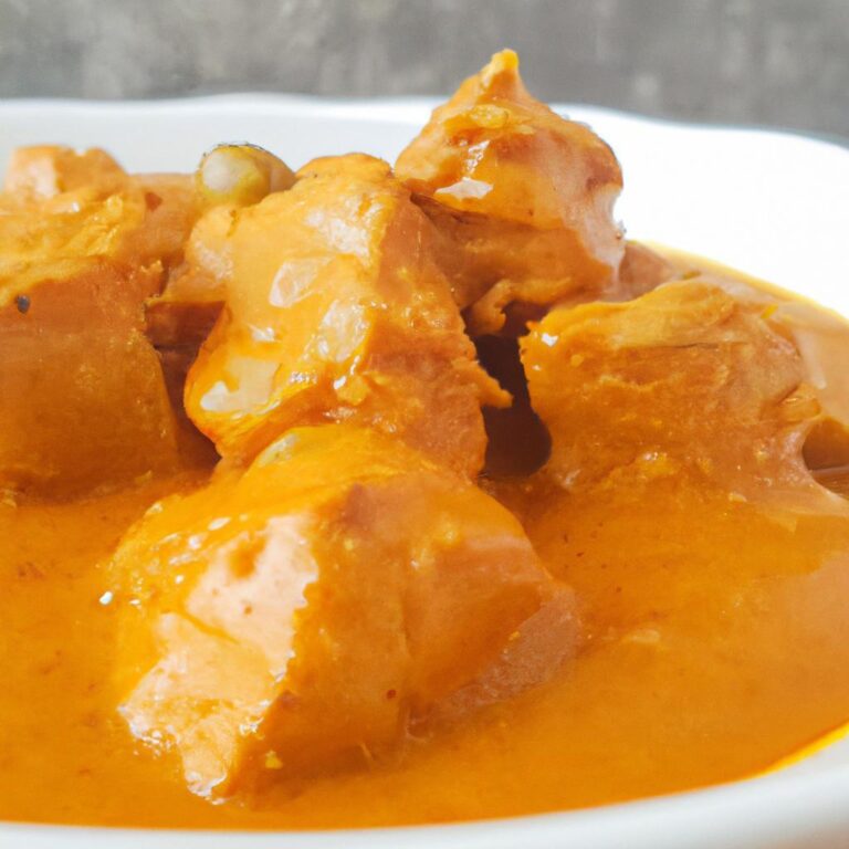 Kořeněné kuře na kari