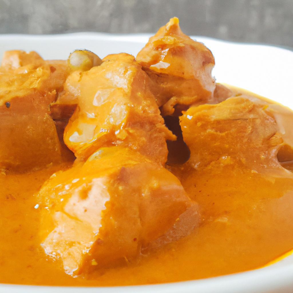 Kořeněné kuře na kari