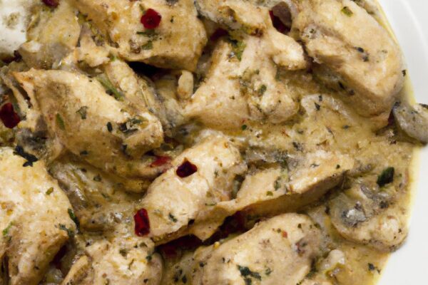 Kuřecí stroganov po brazilsku