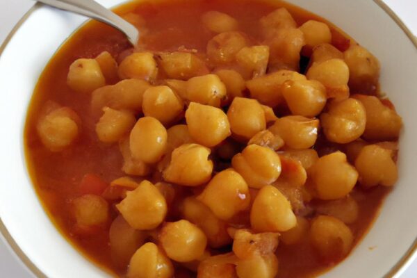 Cizrna v pikantní omáčce