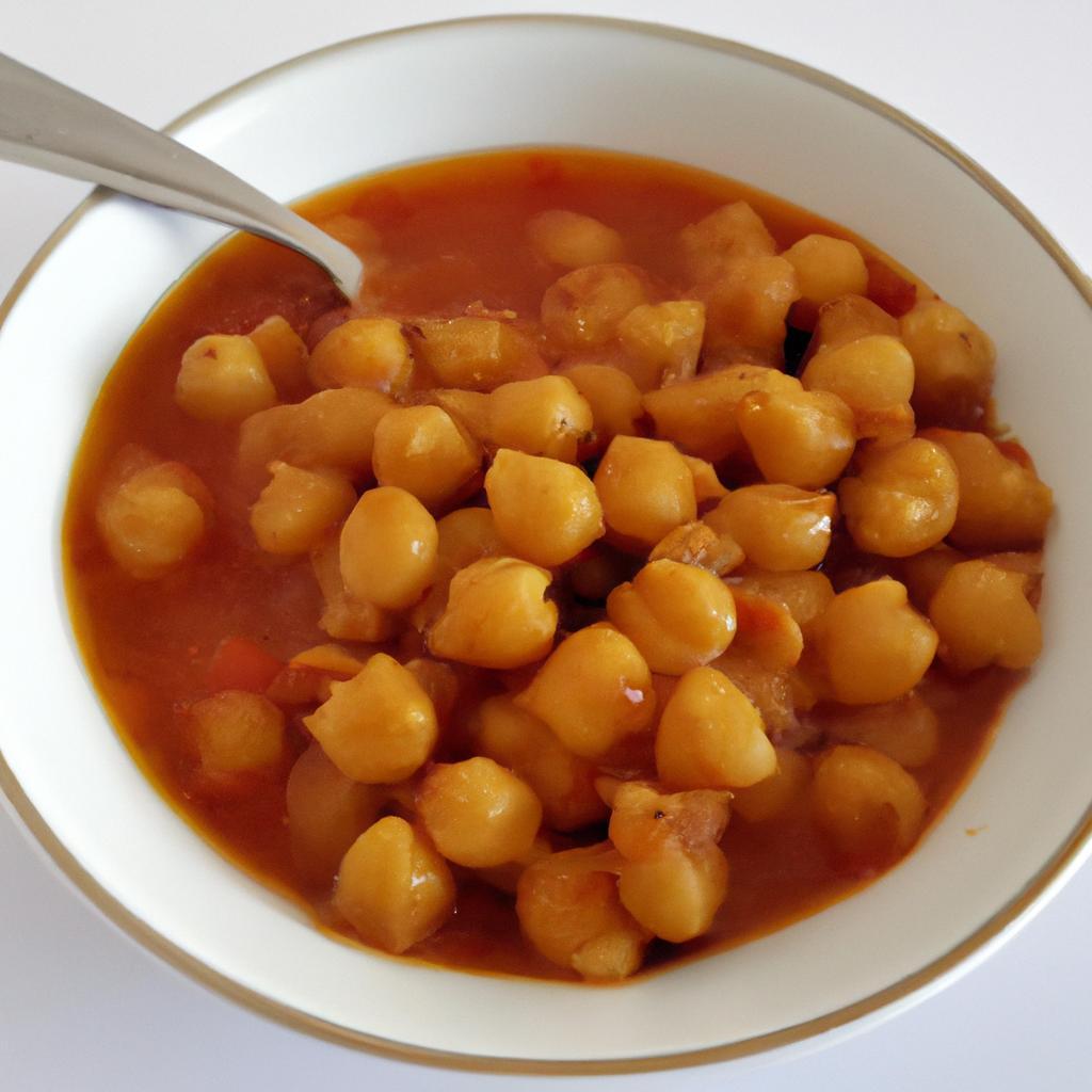 Cizrna v pikantní omáčce